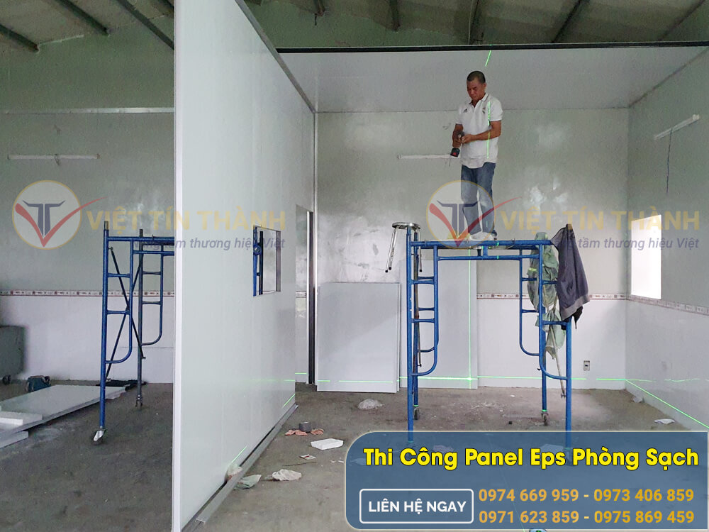 Ứng dụng panel eps thi công phòng sạch